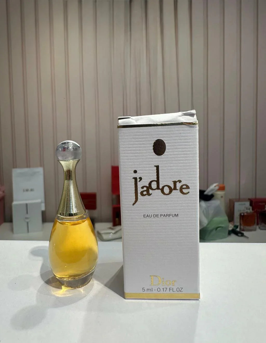 Miniatura Perfume J´ADORE (5ml) - Almah Importados