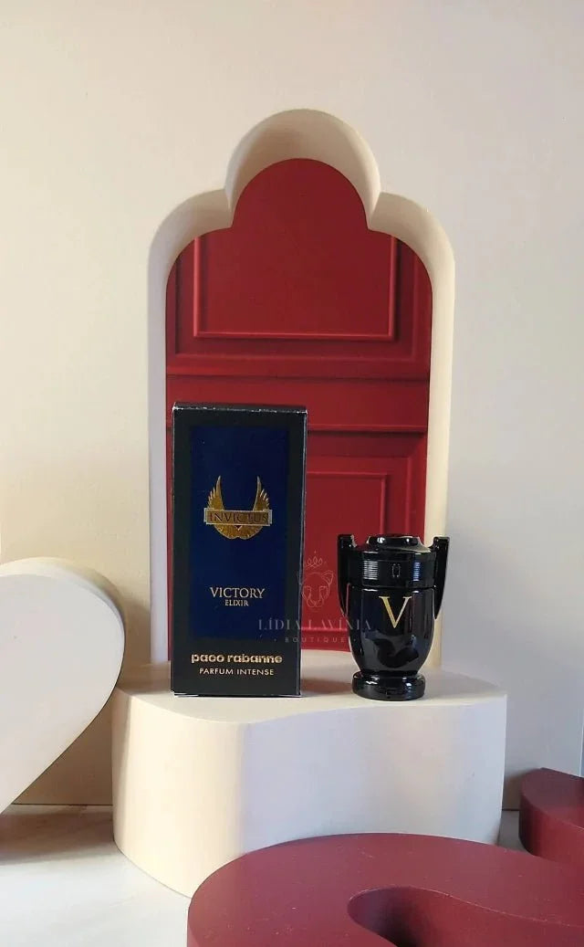 Miniatura Perfume Original Invictus Victory Elixir Paco Rabanne Eau de Toilette 5 ml - Almah Importados