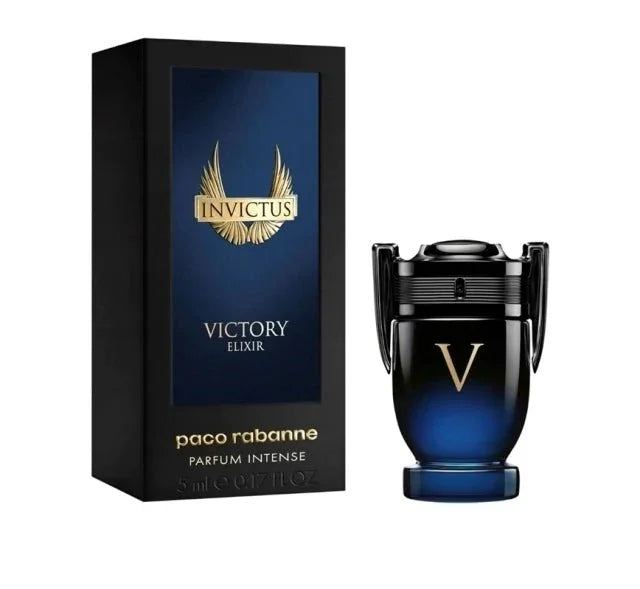 Miniatura Perfume Original Invictus Victory Elixir Paco Rabanne Eau de Toilette 5 ml - Almah Importados