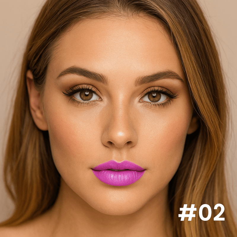 Velvet Glow Lipstick Shine - Brilho Sofisticado e Cor Intensa Que Valoriza Seus Lábios.