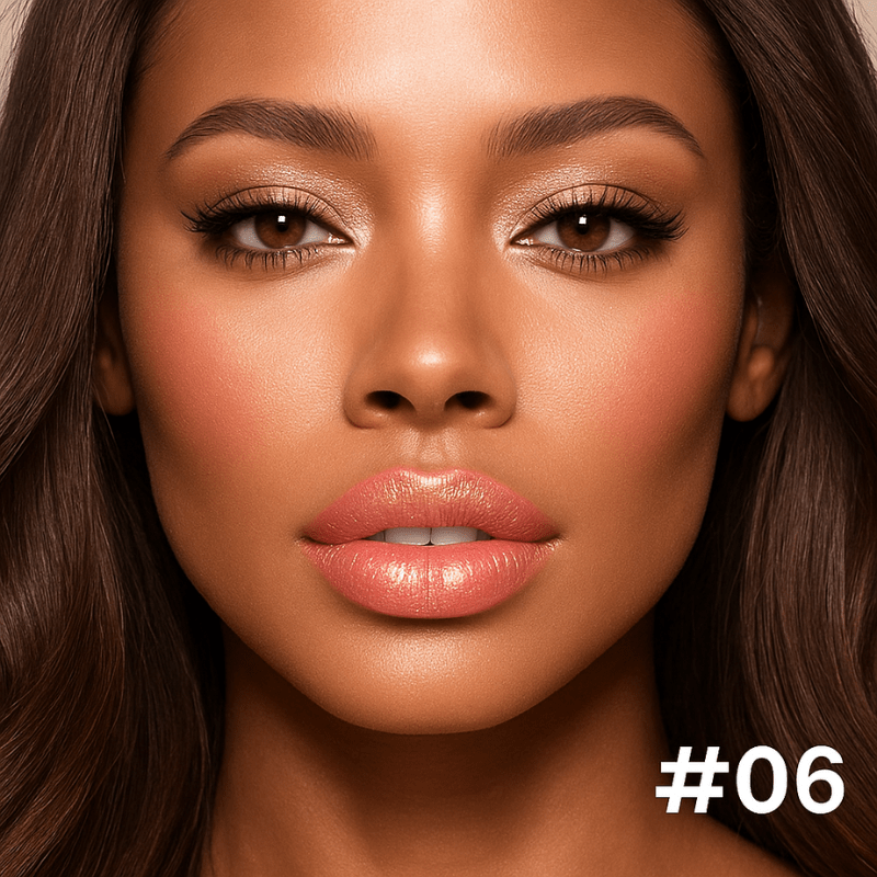 Velvet Glow Lipstick Shine - Brilho Sofisticado e Cor Intensa Que Valoriza Seus Lábios.