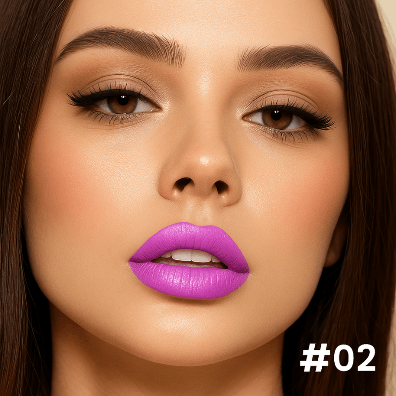 Velvet Glow Lipstick Shine - Brilho Sofisticado e Cor Intensa Que Valoriza Seus Lábios.