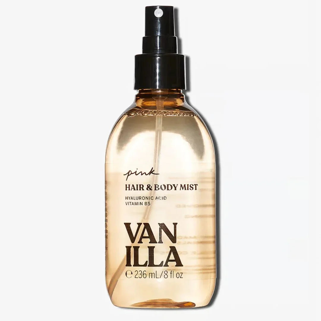 VICTORIA'S SECRET PINK - VANILLA HAIR & BODY MIST - Almah Importados