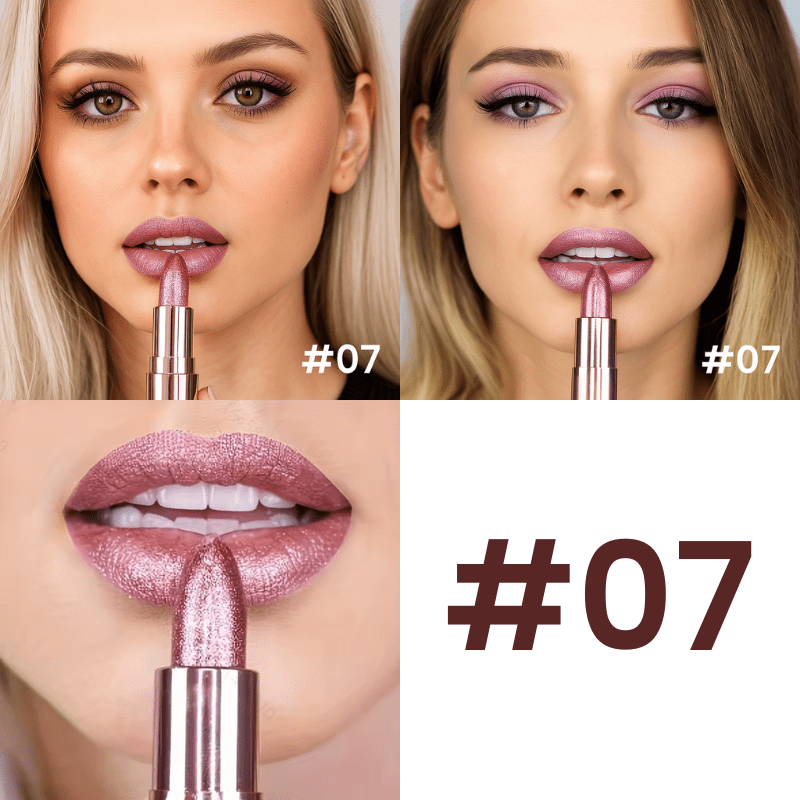 Velvet Glow Lipstick Shine - Brilho Sofisticado e Cor Intensa Que Valoriza Seus Lábios.
