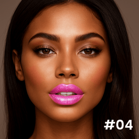 Velvet Glow Lipstick Shine - Brilho Sofisticado e Cor Intensa Que Valoriza Seus Lábios.