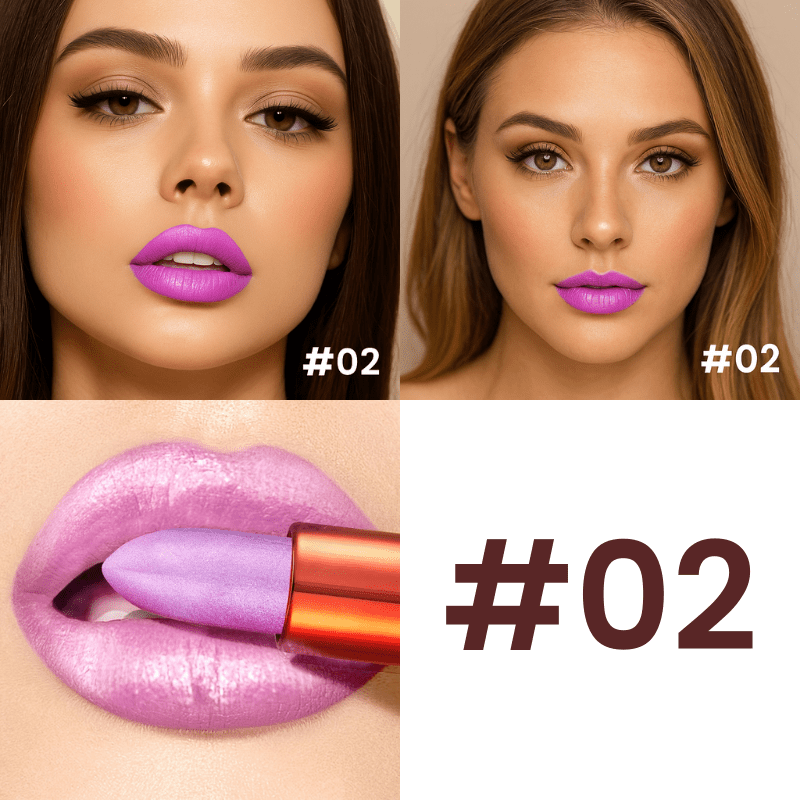 Velvet Glow Lipstick Shine - Brilho Sofisticado e Cor Intensa Que Valoriza Seus Lábios.